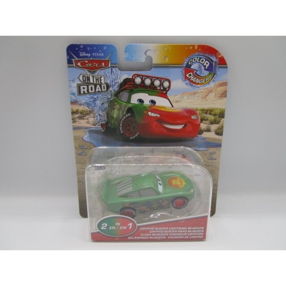Disney Pixar Cars Cryptid Lightning McQueen Color Changers 2 In 1 Die Cast Car